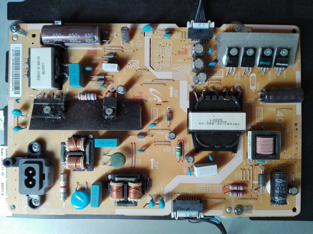 TK200 SAMSUNG UE40JU6072U POWER BN96-35335A